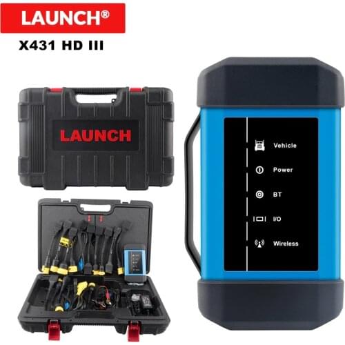 2021 Launch X431 HD III 24V Truck full system diagnostic support work with X431 V+ X431 PRO3 PADII Multi-language Scanner