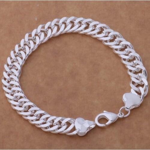 AH239 Hot sterling bracelet, sterling fashion jewelry so special Shrimp buckle /apzajhga bebajvia silver color