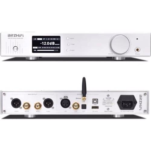 AK4499 USB DAC CSR8675 Bluetooth 5.0 APTX-HD XMOS XU208 DSD256 PCM384 HIFI Audio headphone Amplifier Decoder