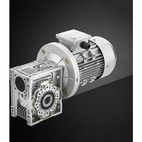 NMRV Worm Gear Reducer With Motor Gearbox Small Turbine Box Small Electric Reducer