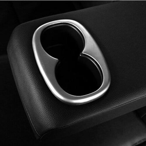 SBTMY Auto drainage after crossover vehicle Stainless steel decorative sequins For Mitsubishi ASX 2013-2017