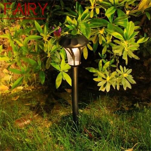 FAIRY Solar Lawn Light Outdoor Waterproof Plug In Garden Fixture Home Decorative For Landscape Street Lawn Park