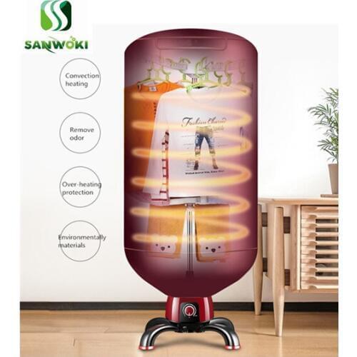 Homeuse Clothes Dryer Laundry Air Fan Heater Warmer Folding Wardrobe Dehydrator cloth fast drying machine cloth dryer stand