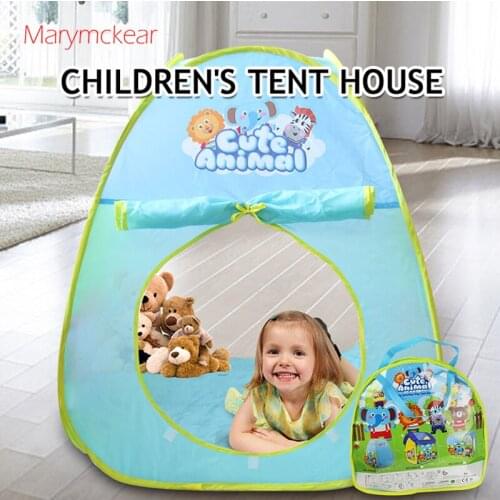 1 Pcs Kids Tent Teepee House Ball Pit Barraca Infantil Mesh Tente Enfant Parent-Children Interaction Toy Tent for Picnic