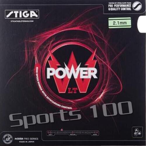 Genuine stiga POWER LT Table Tennis PingPong Rubber With high elastic Sponge Pimples In black and red