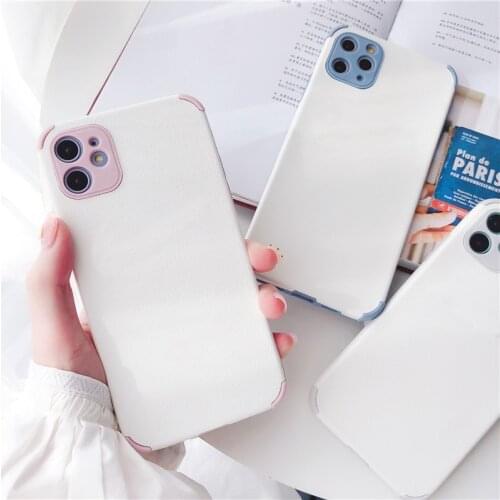 Embroidery Shell Pattern Phone Case for iPhone 12 11 Pro Max XR Xs 12mini 7 8 Plus Silicone Shockproof Back Cover