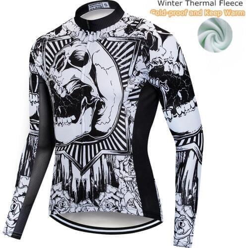 Cycling Jerseys Thermal Fleece Autumn Winter Warm 2019 Pro Mtb Long Sleeve Men Bike Wear Spring Summer Cycling Clothing