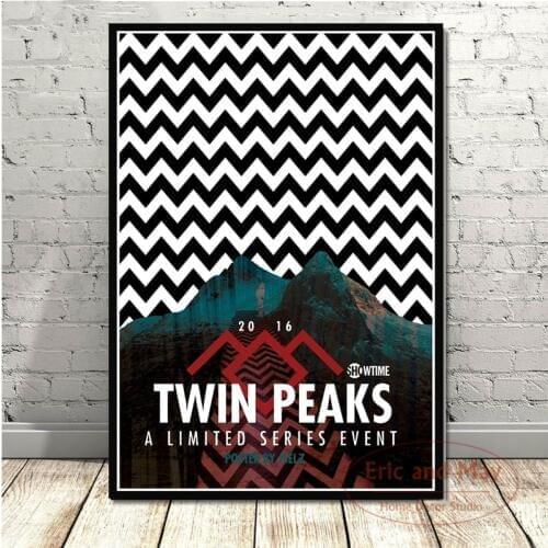 Twin Peaks TV Series Shows Classic Movie Anime Poster And Prints Canvas Painting Art Wall Pictures For Living Room Home Decor