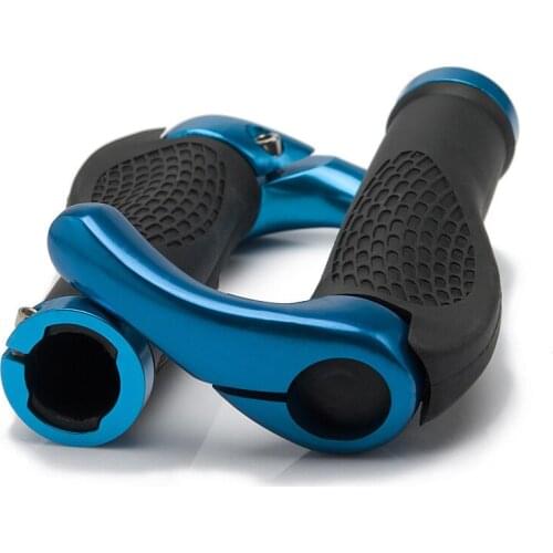 Comfy Shock Absorption Bicycle Grips With Horns Grips Non- Non-Slip Rubber Integrated MTB Cycling Hand Handlebar Casing Sheath