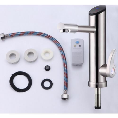 Water Heater Tap Shower Electric Instant Digital Intelligent Electric Hot Water Faucet Tankless Heating Bathroom Kitchen Faucet