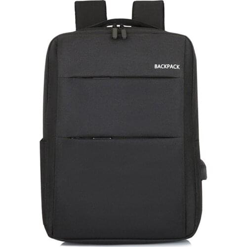 Waterproof Back Pack USB Charging Bags Travel Bagpack Gray Laptop Backpack Mens Male Backpacks Business Notebook