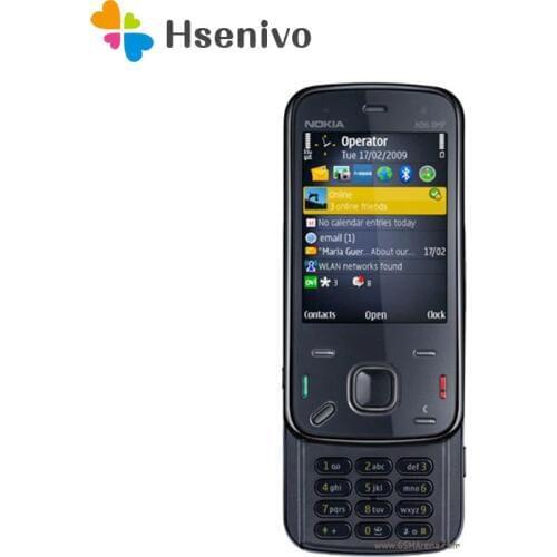 Original Refurbished Nokia N86 Mobile Phone White Unlocked N86 Cell Phone 3G WIFI 8MP Bluetooth MP3 Free Shipping