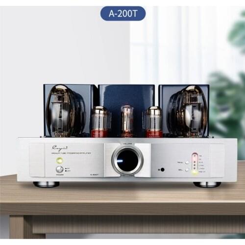 2021 A-200T Vacuum Tube Integrated Power Amplifier TUNG-SOL KT150*4 Push-pull High Power Vacuum Amplifier TR: 55W*2 UL: 100W*2