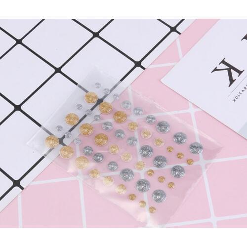 5pcs/Lot Enamel Dots Resin Sticker Colorful Sugar Sprinkles for Card Making Decoration DIY Scrapbooking HandCrafts Photo Album