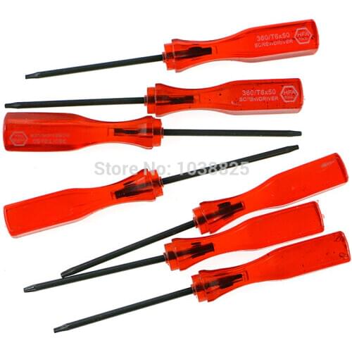 60pcs/lot T6 Screwdriver Security Screwdriver for XBOX360 XBOX ONE Controller