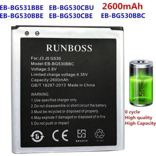 Battery For Samsung Galaxy Grand Prime G5308W j3 2016 j2 Prime G530 G530F G530FZ G530Y G530H G531 G5306 G531F G513M SM-G531H