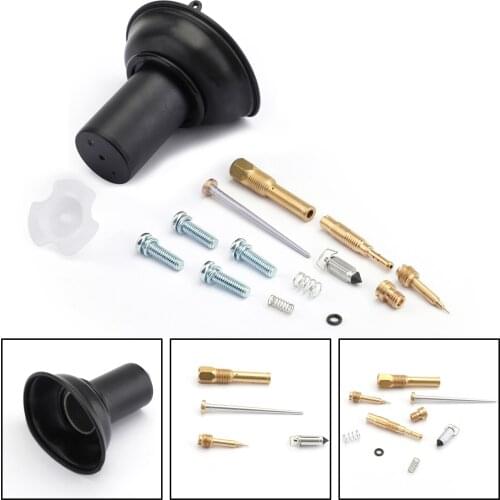 Artudatech For Honda Steed VLX400 VLX 400 Shadow Carburetor Diaphragm Plunger w/Needle Repair Kit