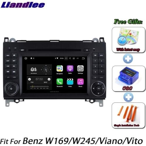 Car Android Multimedia System For Mecerdes Benz W169/W245/Viano/Vito Radio DVD Player GPS Navigation HD Screen