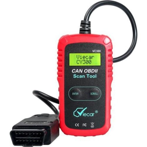 2020 Viecar VC300 CAN BUS OBD2 Scanner Fault Code Reader Detector Car Diagnostic Tool Support SAE J1850 Protocol Car Accessories