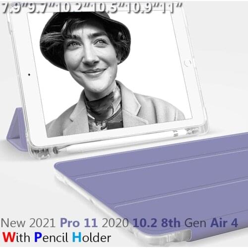 For iPad Air 4 iPad Pro 11 2020 2021 Case for iPad 8th Generation Case Funda 6th 7th Generation 10.2 Air 2020 Air 3 Mini Case