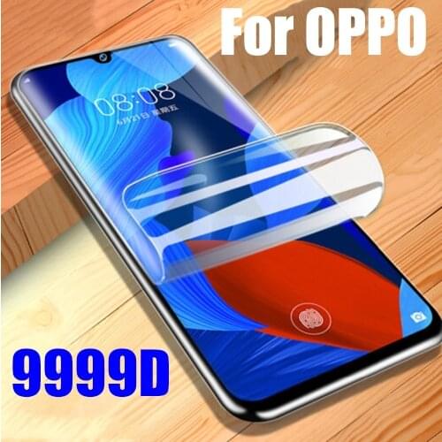 Hydrogel Film For Oppo A1K A5 A9 2020 A94 a93 a55 Realme C3 C11 C12 C15 C21 6i Screen Protector cover Protective Film