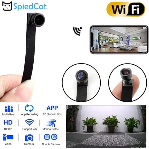 HD 1080P Wide Angle Lens Wireless WIFI IP P2P Network Webcam Mini Camera DIY Module Motion Activated Camcorder Support TF Card