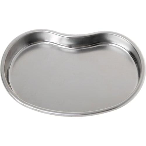 Stainless Steel Kidney Bowl Curved Trays Dental Tool Docters Use Trays