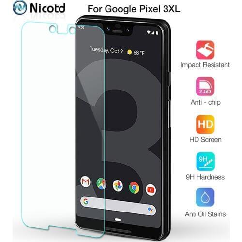 Nicotd Screen Protectors For Google Pixel 3 XL