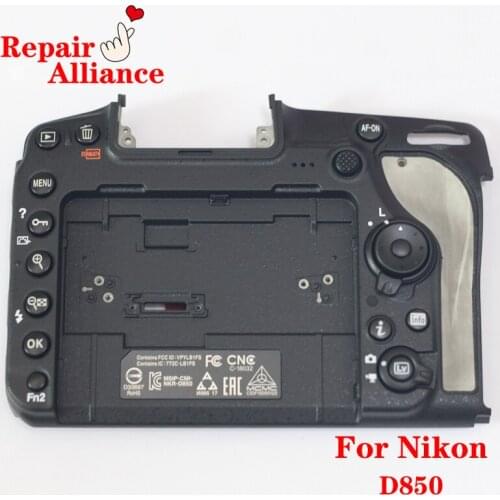 NEW Original Empty Rear Back Cover with function keys Shell For Nikon D850 SLR