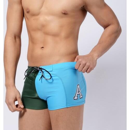 Swimming Briefs Board Shorts Boxers Man Swim Trunks Summer Vacation Flat Corner Fashion Beach Pool Underwear Holiday Surf