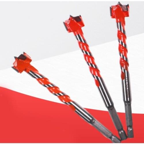 Durable Wood Drilling Threaded Lengthened Woodworking Hole Opener Woodworking Hole Saw Hand Tools 16/18/20/22/25mm