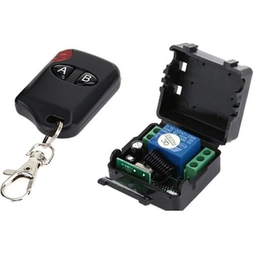 RF Transmitter 433 Mhz Remote Controls With Wireless Remote Control Switch Transmitter DC 12V 1CH relay Receiver Module