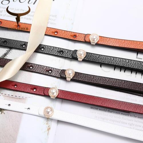COWATHER fashion women belt cow genuine leather new arrival female strap cowhide Korean style high quality waistband for women