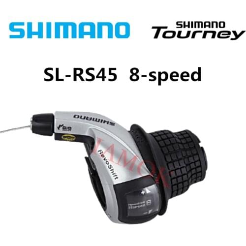 SHIMANO TOURNEY SL-RS45 Clamp Band 7/8-speed Right Shift Lever Iamok Mountain Bike REVOSHIFT Shifter Bicycle Parts