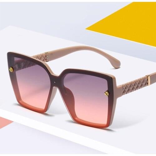 International Brand Design Polarized Sunglasses Men Women Pink Square Vintage Sun Glasses Female Travel Fishing UV400 Oculos