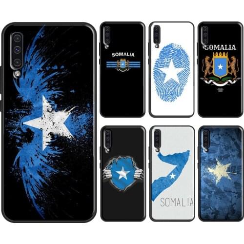 Somali Somalia Coat of Arms National Flag Case For Samsung A21S A20e A10 A20 A40 A50 A70 A12 A52 A11 A31 A41 A51 A71 M31 Coque