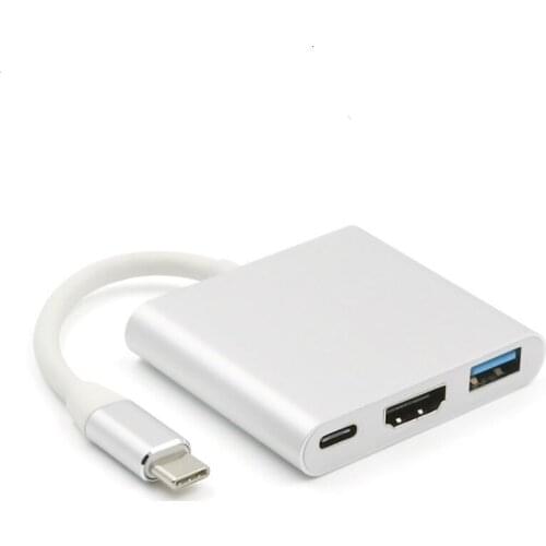 USB3.1 Type C to HDMI-compatible Adapter For Samsung Macbook Huawei LG TV PC