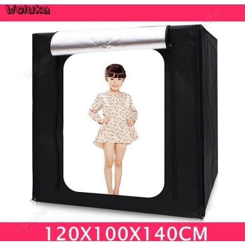 LED light tent Box 120X100X140cm Photography Photo Studio Box for Product Background Shooting CD50 T10 A