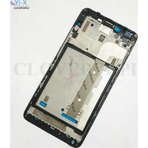 1X Front Frame Bezel Housing For Xiaomi Redmi Note 2 LCD Screen Holder Frame Replacement Parts