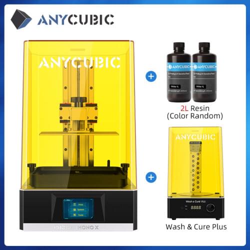 ANYCUBIC Wash and Cure Plus Photon Mono X 8.9''4K Monochrome LCD 3D Printer Support APP Remote Control impresora 3d