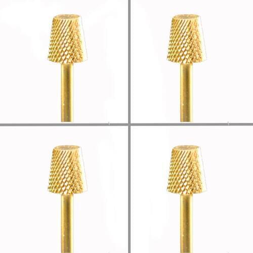 4pcs Carbide Nail Drill Bit -Tapered Backfill Bit - F