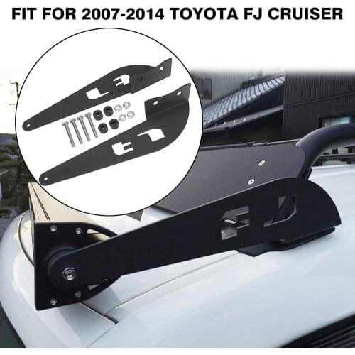 52'' Light Bar Mount Holder Car Upper Windshield Mount Holder Bracket Offroad Auto Accessories for Toyota FJ Cruiser 2007-2014