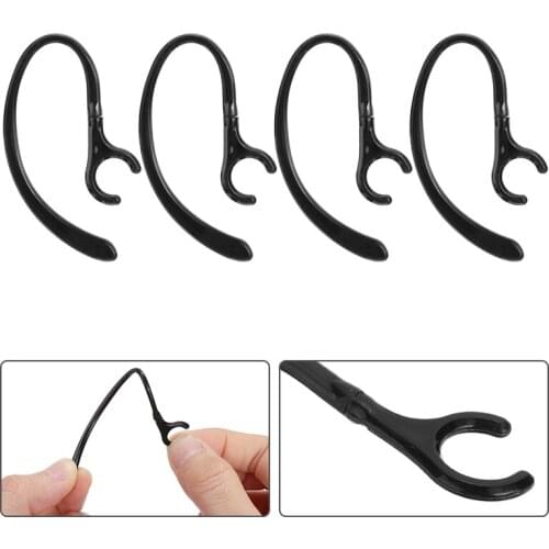 4pcs 8mm Ear Hook Loop Bluetooth-compatible Headset Wireless Earphone Earhook Loop Clips Headsets Ear Hook Accessories