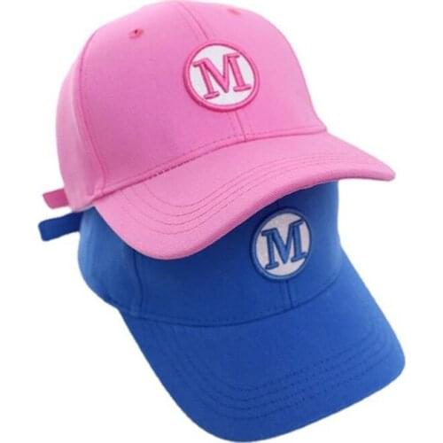 Doitbest 2021 Children Baseball Cap summer Hip Hop Embroidery M letter kids Hats Boys Girls Caps child snapback Hat gorras