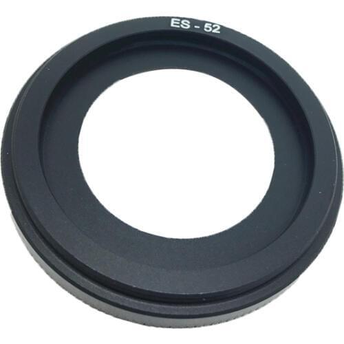 ES-52 Metal Lens Hood Shade for Canon EF-S 24mm F2.8 STM EF 40mm f/2.8 STM Pancake