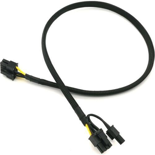 Motherboard 10Pin to PCI-E 8Pin (6+2Pin) Power Adapter Cable for HP DL380G6 G7 Server