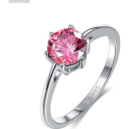 Fashion Woman Ring 925 Sterling Silver Rings For Bride Wedding Girls Female Cubic Zirconia Finger Ring Luxury Jewelry Gifts