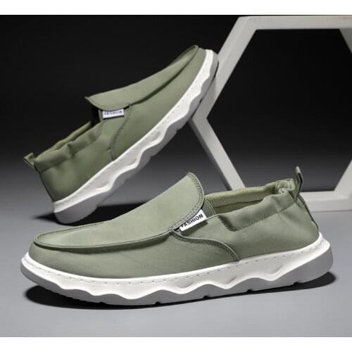 Mens casual shoes spring new fashion color matching shoes outdoor non-slip wear-resistant shoes lightweight breathable shoes 44