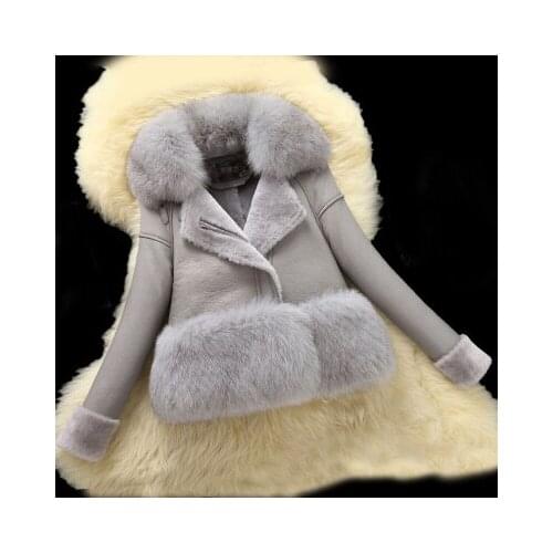 New brand high-end imported fur one regular coat ladies fox fur grass European and American wind jacket winter warm fox fur coat