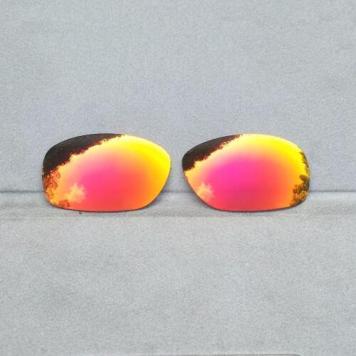 Orange Red Mirrored Polarized Replacement Lenses for Ten Sunglasses Frame 100% UVA & UVB